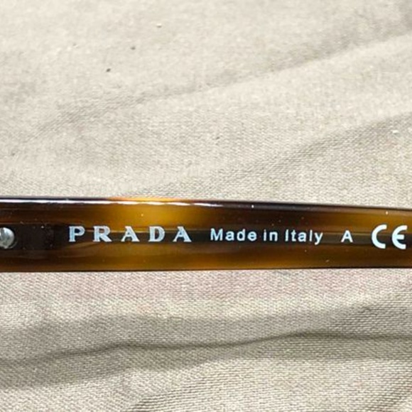 Prada Tortoise Non-RX Sunglasses 8AE-6S1 - Picture 11 of 11